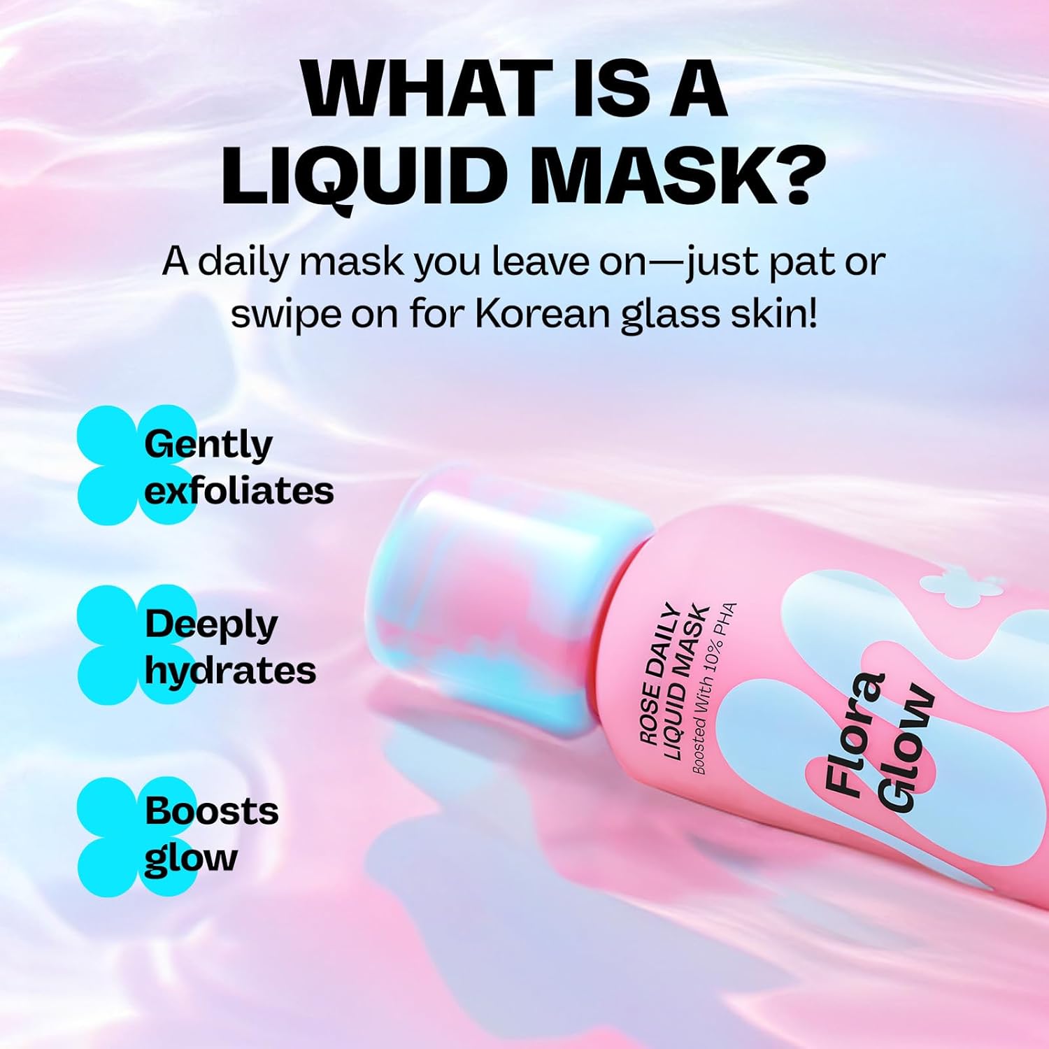 Flora Glow Rose Liquid Mask