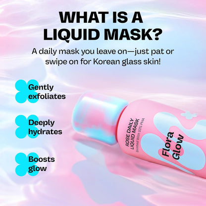 Flora Glow Rose Liquid Mask