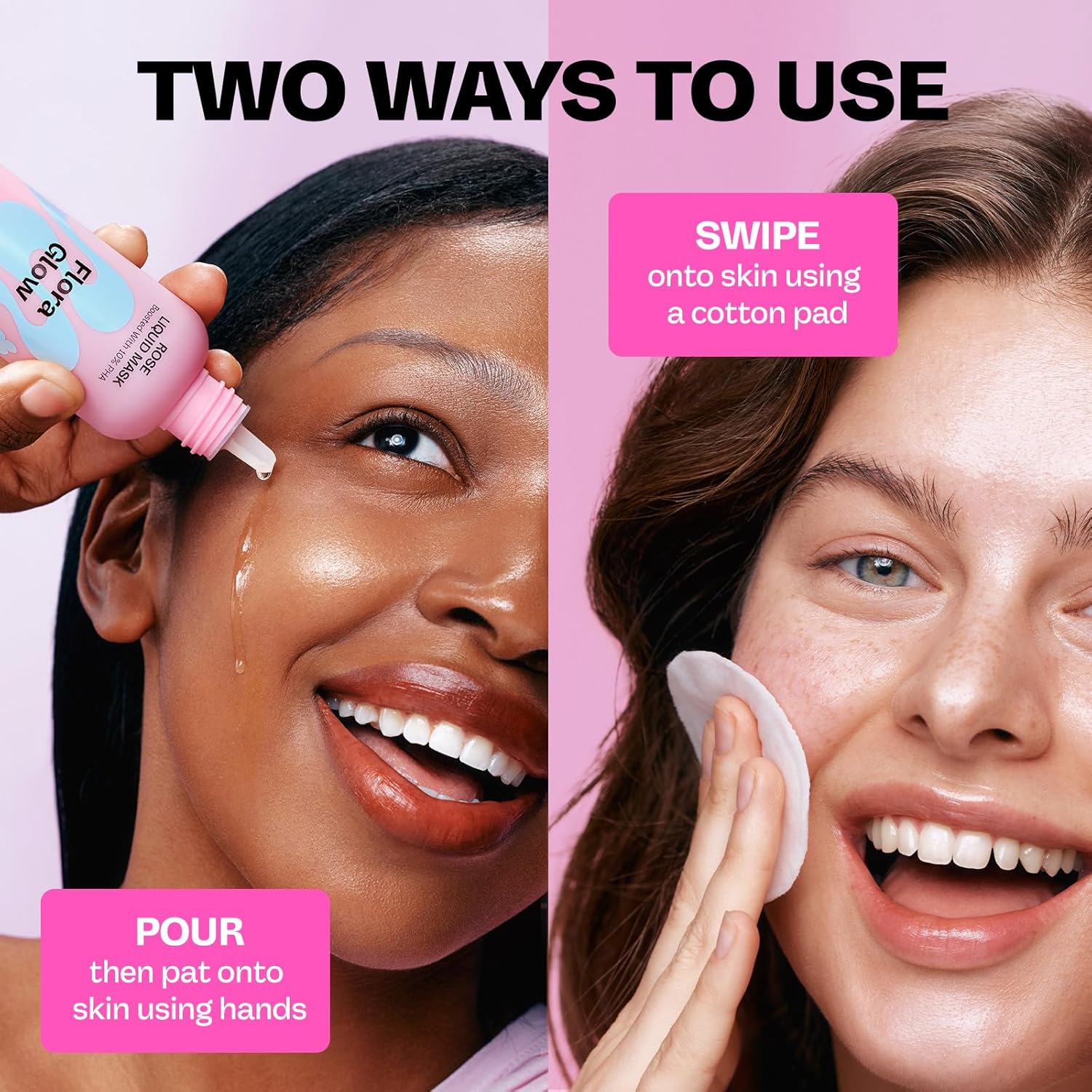 Flora Glow Rose Liquid Mask