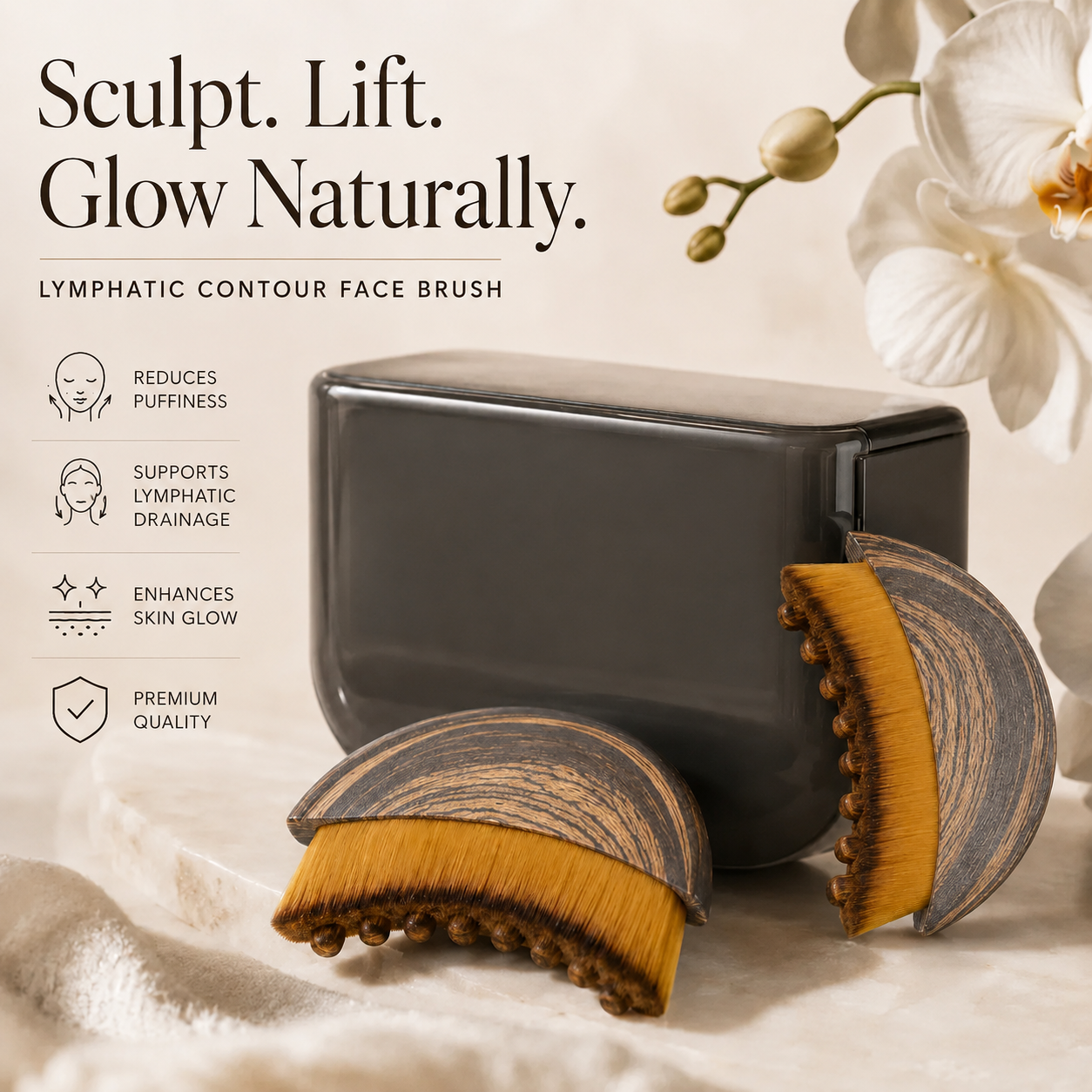 Lymphatic Face Brush